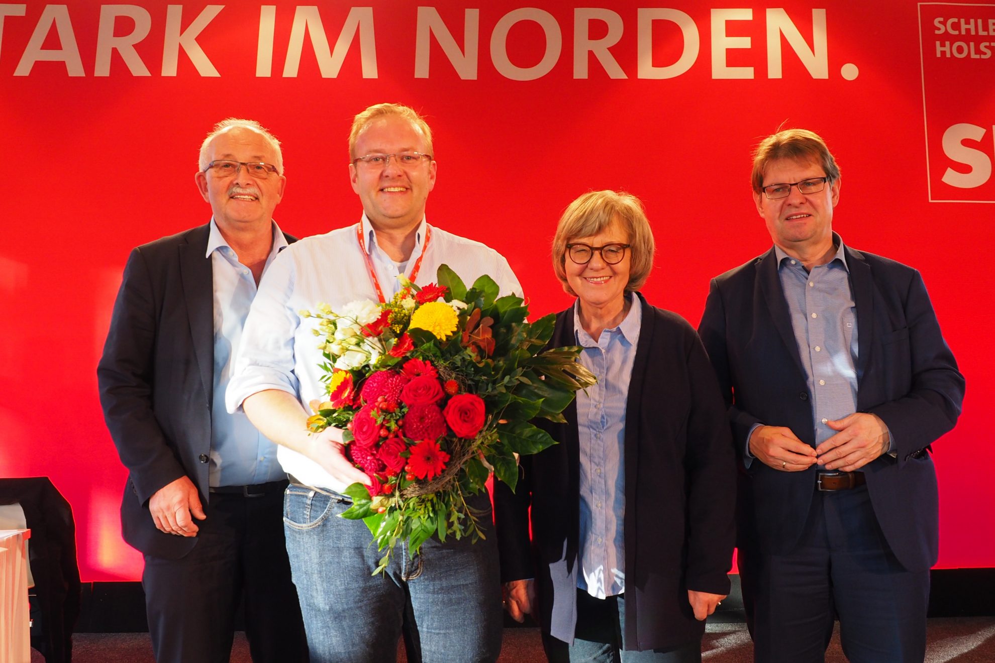 Udo Bullmann, Enrico Kreft, Ulrike Rodust, Ralf Stegner